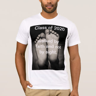 T-shirt 2020 graduation, noir blanc, quarantaine, tshirt,