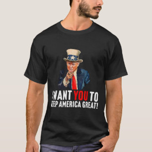 T-shirt 2020 - Je Veux Que Vous Gardiez L'Amérique Grande