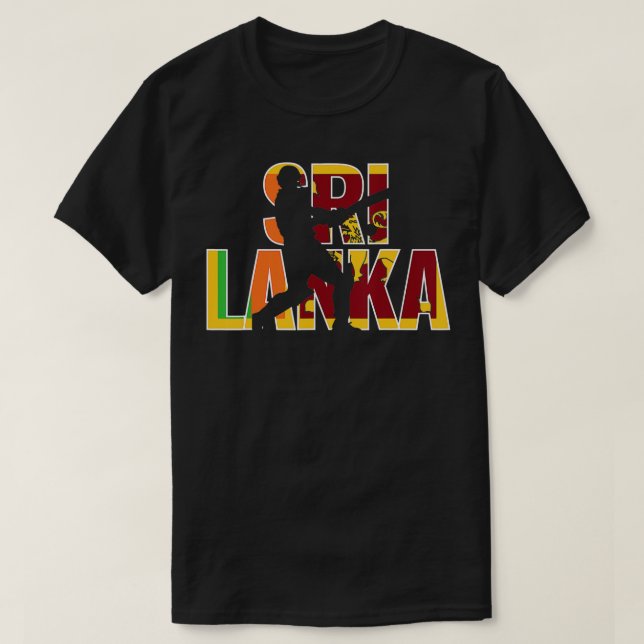 T-shirt 2020 Sri Lanka Cricket Kit Jersey Gift Fan Lankan (Design devant)