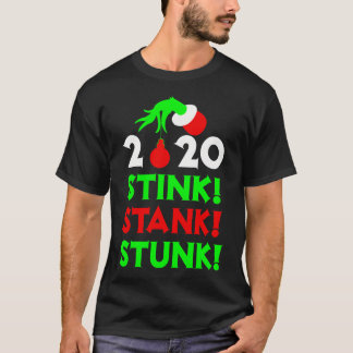 T-shirt 2020 Stink Stank Stunk Pajamas de Noël