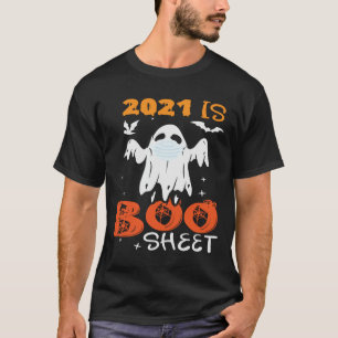 T-shirt 2021 est Boo Sheet Funny Ghost Halloween