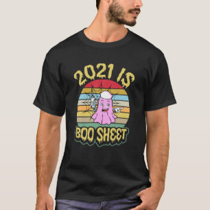 T-shirt 2021 Est Boo Sheet Funny Nurse Halloween Coût Fant