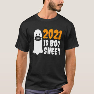 T-shirt 2021 Est Boo Sheet Halloween masqué Fantôme