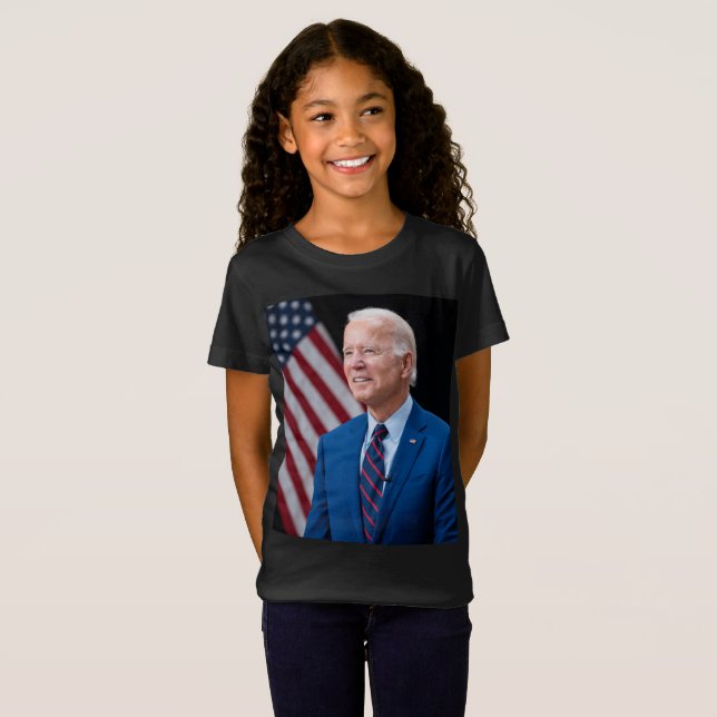 T-Shirt 2021 Joe Biden Président américain Portrait (Devant entier)