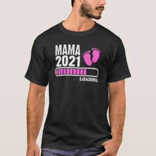 T-shirt 2021 Mama Chargement Futura Mom 2021 Baby Download