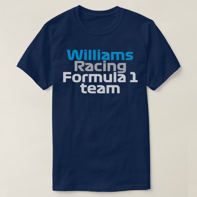 T-shirt 2021 Williams Racing Support White (Design devant)