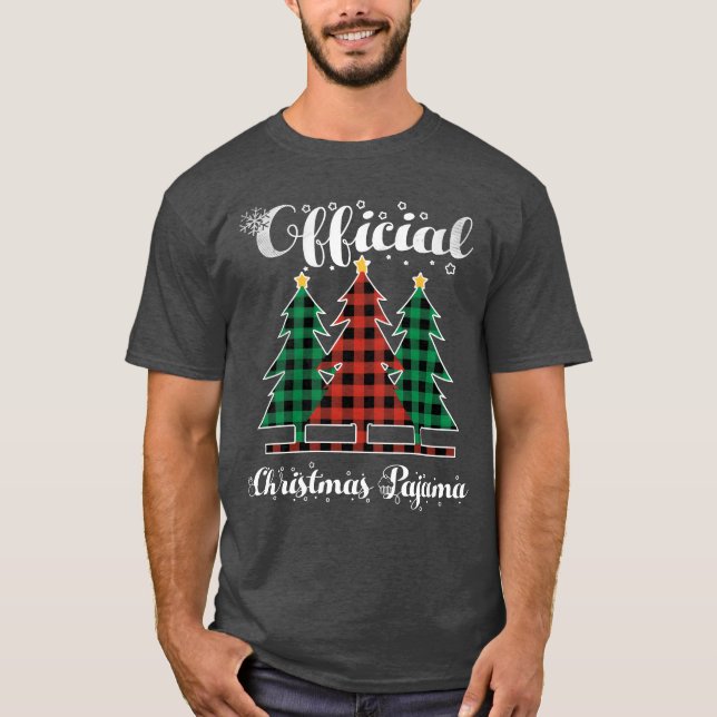 T-shirt 2022 Éléments de Noël Décembre Plaid Noël f (Devant)
