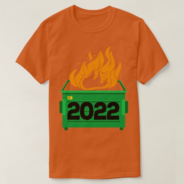 T-shirt 2022 Feu de Débiteur Tout Sucks (Design devant)