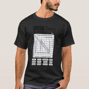 T-shirt 2022 Green Family Reunion Tree Summer Party Dernie