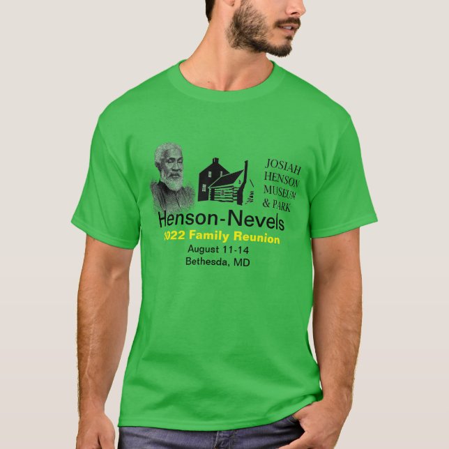 T-shirt 2022 Henson-Nevels Family Reunion Tee (Devant)