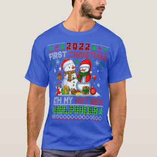 T-shirt 2022 Premier Noël avec ma nouvelle petite amie sex