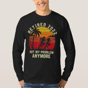 T-shirt 2022 Retraite Sarcastique Running Lovers Vintage
