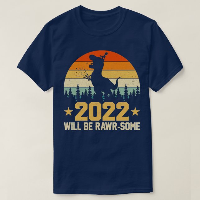 T-SHIRT 2022 SERA RAWRSOME (Design devant)