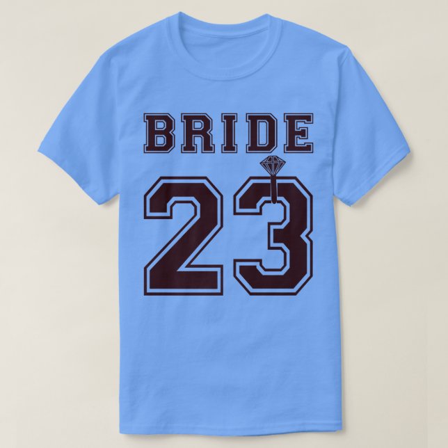 T-shirt 2023 Bride Engagement Bridal Shower Proposal Match (Design devant)