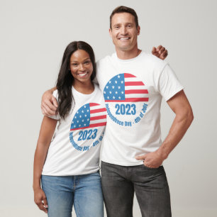 T-shirt 2023 Jour de l'indépendance 4 juillet