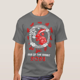 T-shirt 2023 Nouvel An chinois 12 signes chinois de zodiaq