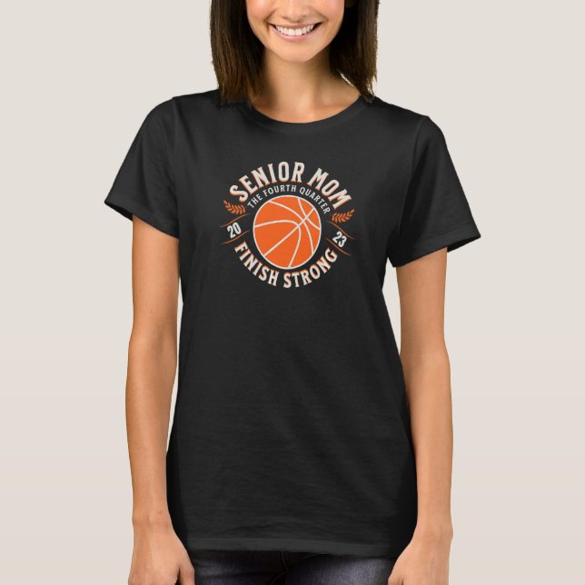 T-shirt 2023 Senior Basketball Maman (Devant)