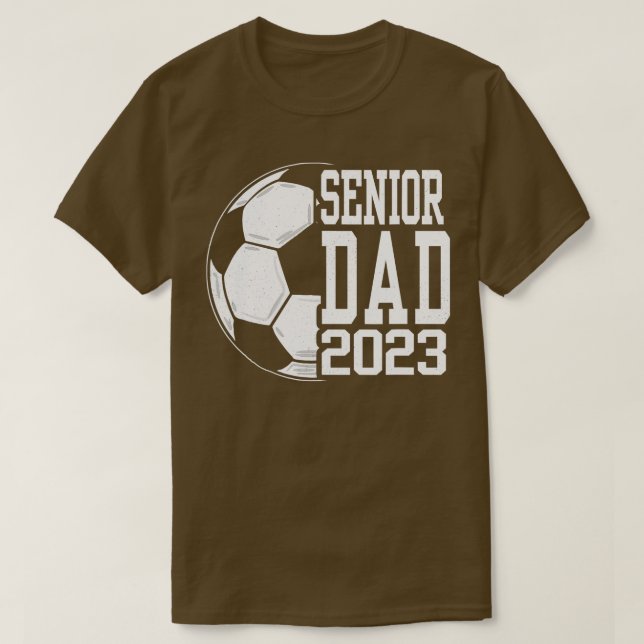 T-shirt 2023 Senior Soccer Papa Soccer Hommes Graduation (Design devant)