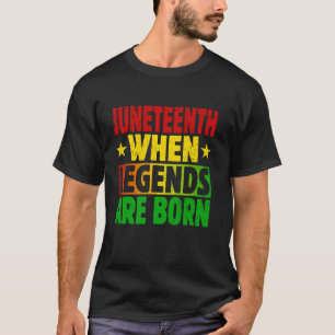 T-shirt 2024 19 Juin Anniversaire - 19 Juin 19 Juin Bi
