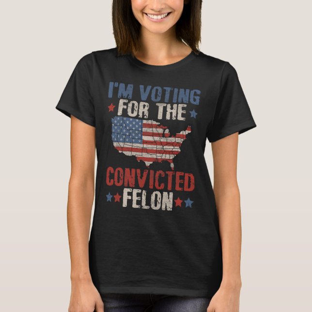 T-shirt 2024 Condamné Felon1 (Devant)