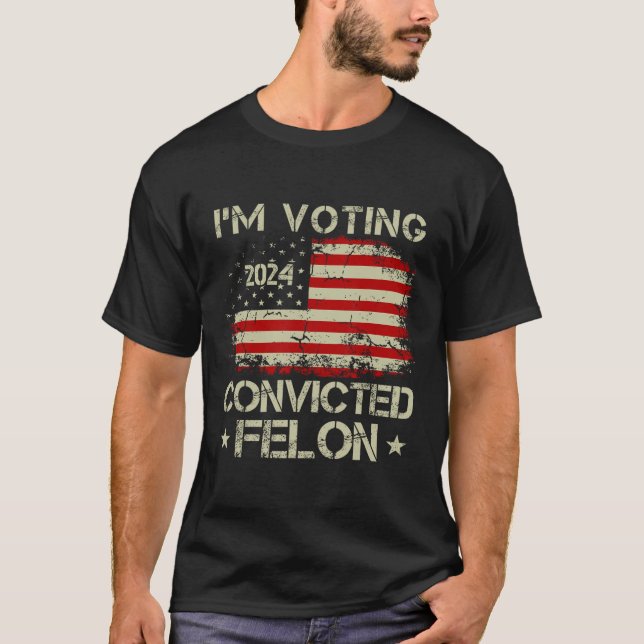 T-shirt 2024 Condamné Felon22 (Devant)