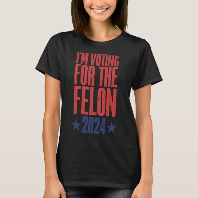 T-shirt 2024 Condamné Felon9 (Devant)