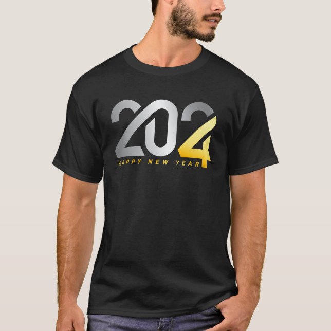 T-shirt 2024 New Years Eve Party Supplies NYE 2024 Happy N (Devant)