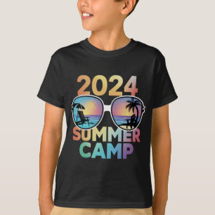 T-shirt 2024 Summer Camp Vacation Matching Family Group
