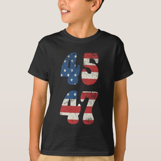 T-shirt 2024 Trump reprend l'Amérique patriotique américai (Devant)
