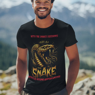 T-shirt 2025 : année de la célébration du serpent