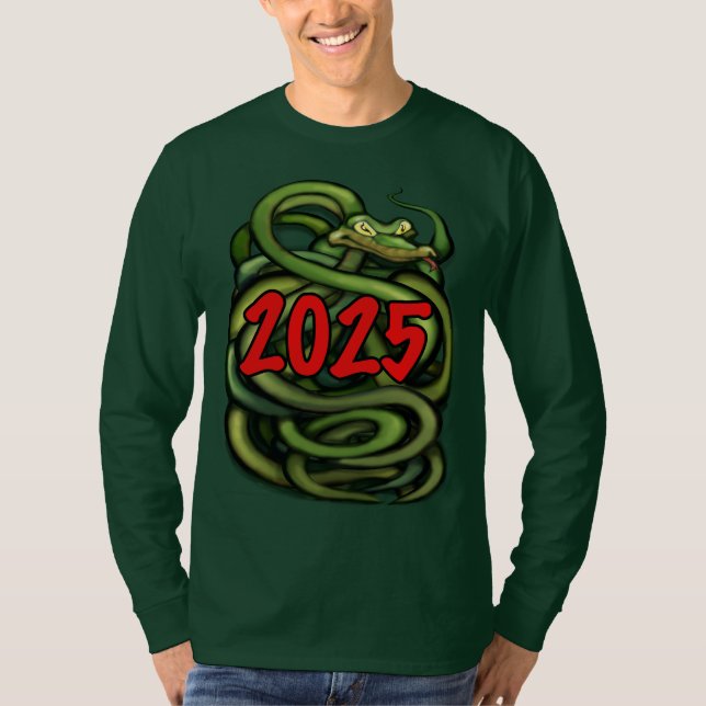 T-shirt 2025 Année du Serpent (Devant)