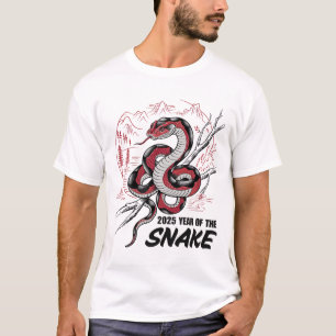 T-shirt 2025 Année Du Serpent