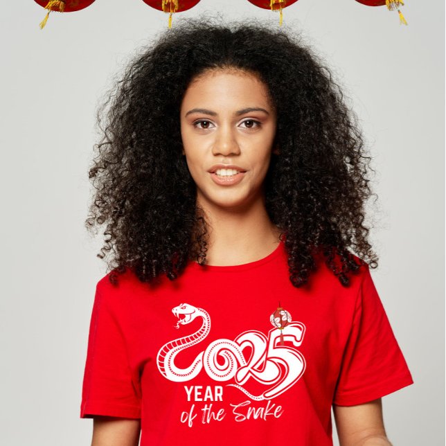 T-shirt 2025 Année du serpent Nouvel An chinois (2025 Year of the Snake)