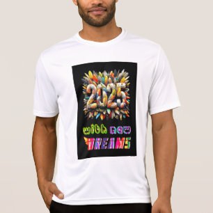 T-shirt 2025 Avec De Nouveaux Rêves