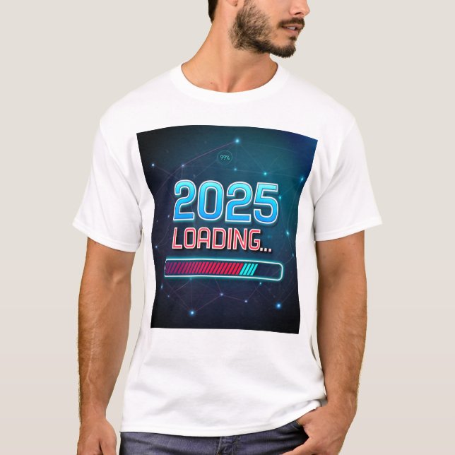T-shirt 2025 Chargement  (Devant)