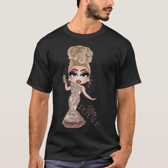 T-shirt 2025 FAV DRAG ARTIST WINNER family retro (Devant)