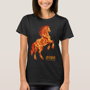 T-shirt 2026 Année du Cheval de Feu