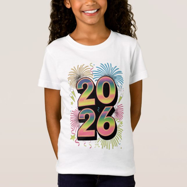 T-Shirt 2026 New Years (Devant)