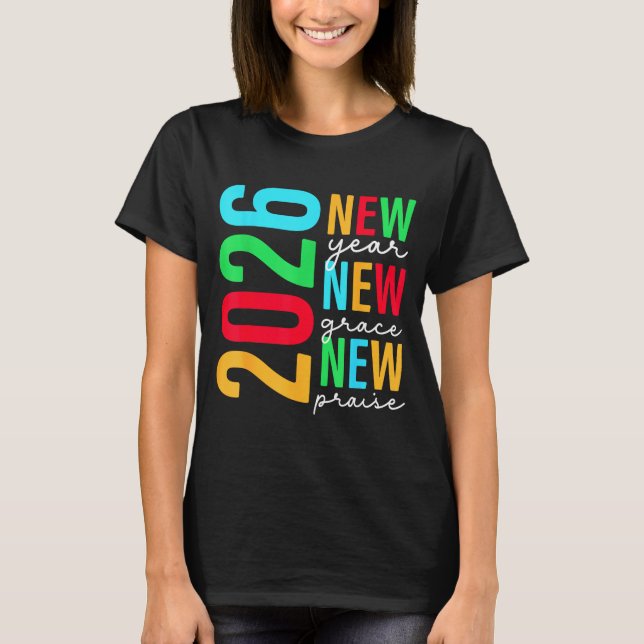 T-shirt 2026 New Years Eve For Women Men Mom Kids Happy Ne (Devant)
