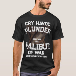 T-shirt 2026 Pillage Havoc Flétan de guerre