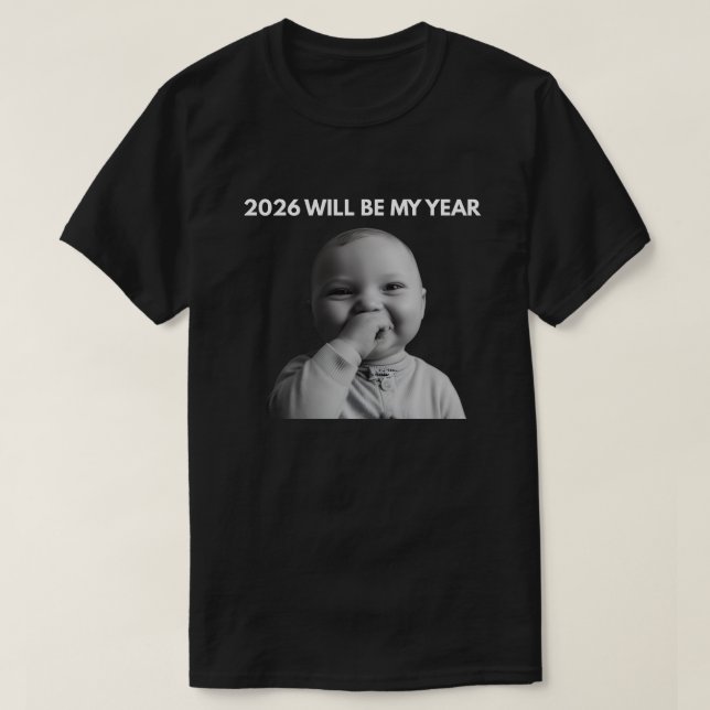 T-shirt 2026 Sera Mon Année (Design devant)