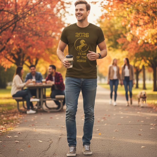 T-shirt 2026 Year of the Horse Chinese Zodiac (Créateur téléchargé)