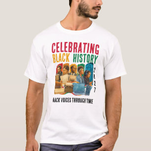 T-SHIRT 2027 CÉLÉBRER LES VOIX À TRAVERS LE TEMPS HISTOIRE