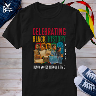 T-SHIRT 2027 CÉLÉBRER LES VOIX À TRAVERS LE TEMPS HISTOIRE