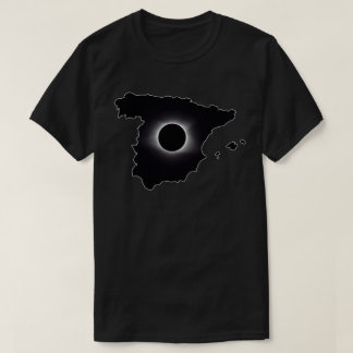 T-Shirt 2027 Éclipse Solaire Totale España Country
