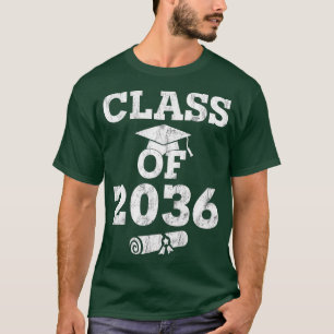T-shirt 2036 Graduate Senior Graduation Boys Girls Class o