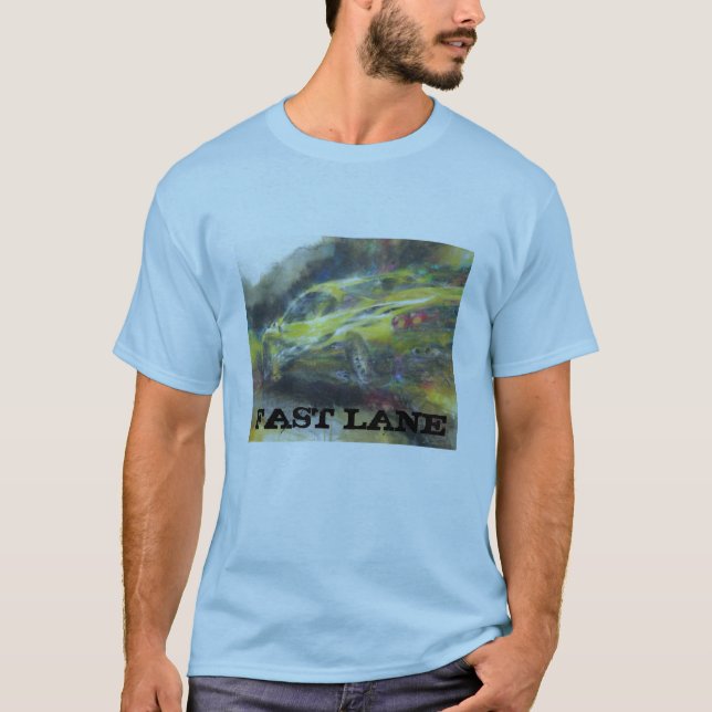 T-shirt 2042FastCar, RUELLE RAPIDE (Devant)