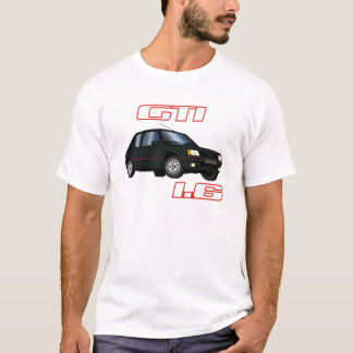 T-shirt 205 GTI 1.6 87 88 89 90 Noir