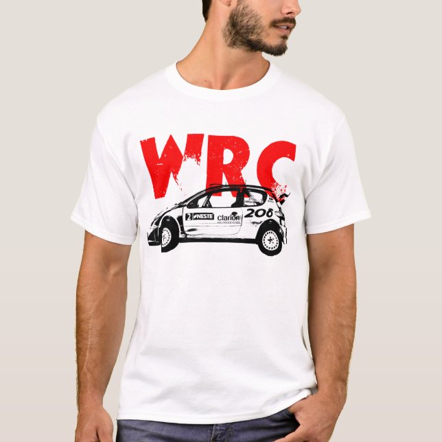 T-SHIRT 206 WRC (Devant)