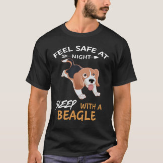 T-shirt 209 Se Sentir En Sécurité La Nuit En Dormant Avec